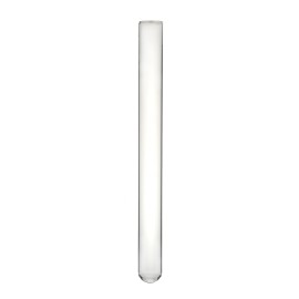 10 ml, tubi con collo a vite, fondo tondo,dimensioni ø 12.25 x 120 x 0.50 millimetri, vetro tubolare, tipo 1