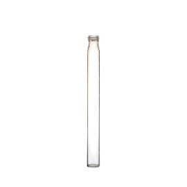 42 ml tubi con collo a vite, fondo tondo, dimensioni ø 19,25 x 200 x 1,05 millimetri, di vetro tubolare, tipo 3.