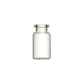 Flaconcino di iniezione da 25 ml (25R), dimensioni ø 30.0 x 65 x 1.20 mm., Vetro tubolare, tipo 1