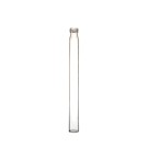 8 ml tubo con collo a vite, fondo piatto, dimensioni ø 16,10 x 75 x 1.05 millimetri, vetro tubolare, tipo 1.